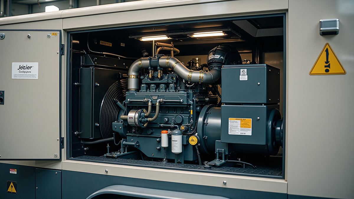 High Voltage Diesel Generator Set Industrial