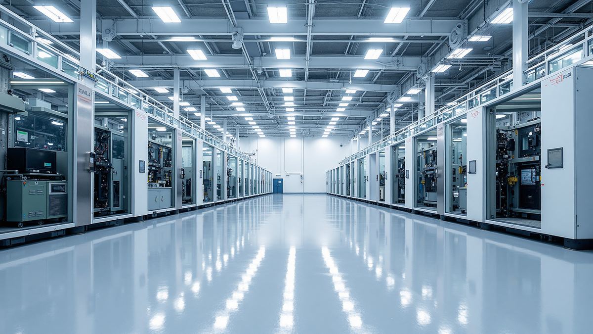Modern Power Electronics Manufacturing Facility